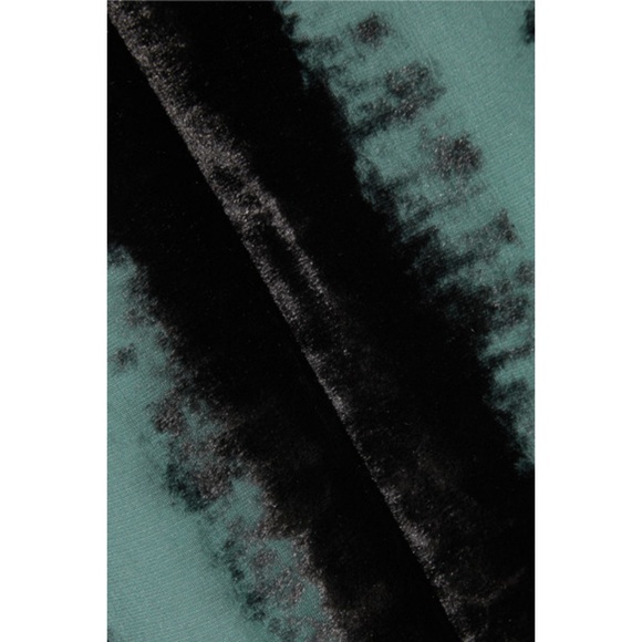 Elie Saab Lace Trimmed Devore Chiffon Gown - Picture 7 of 8